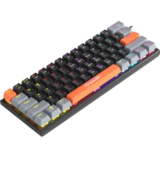 Tastatura gaming mecanica RGB 60%