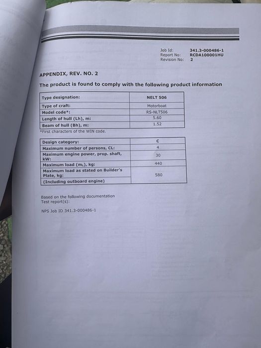 Barcă Nelt Titel 506 L