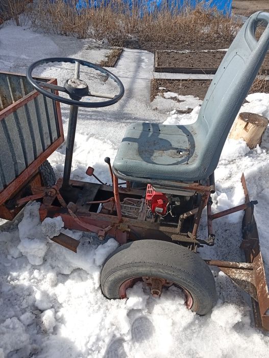 Мини трактор полурамник