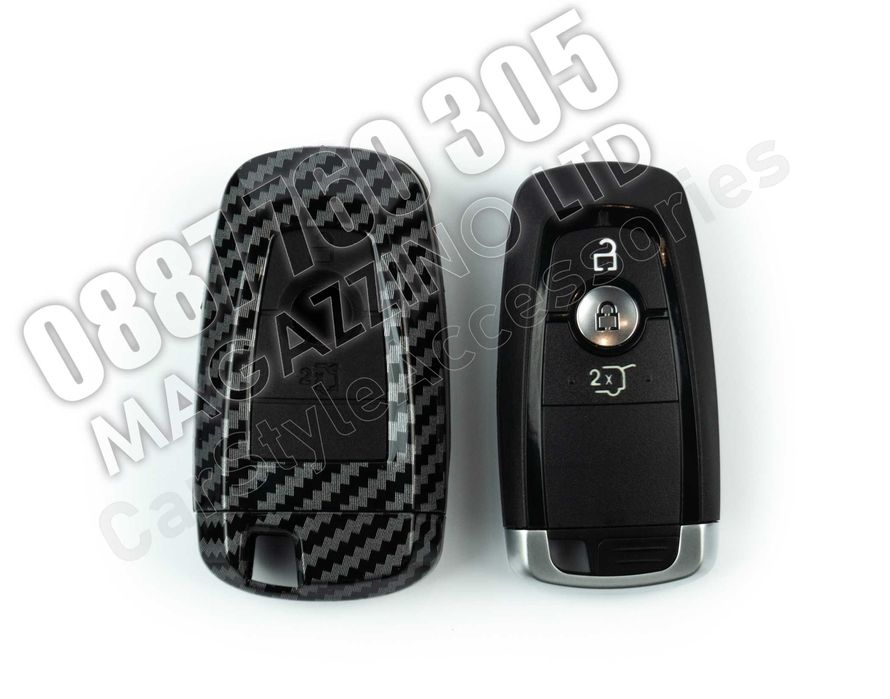 Карбонов Калъф Черупка за ключ Форд