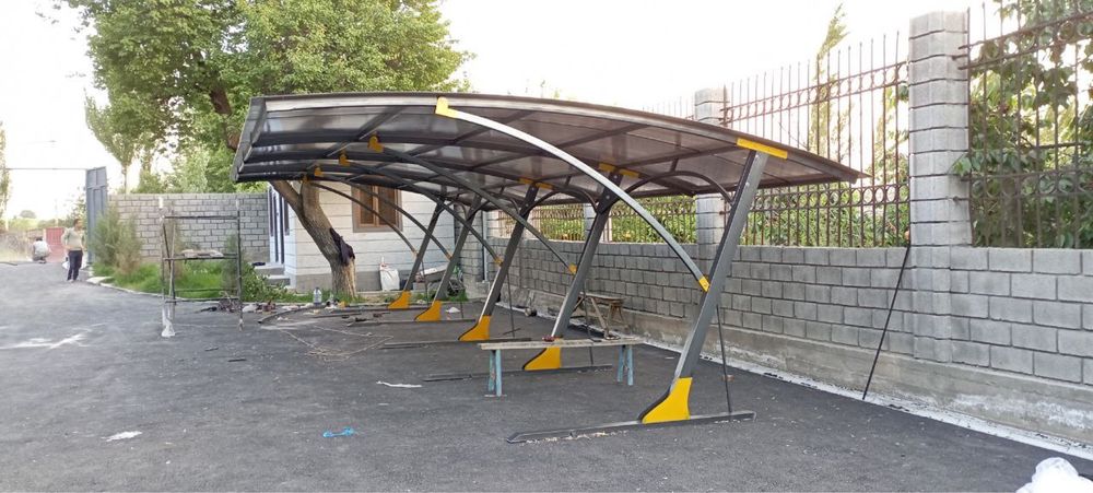 Авто навесы, Ворота, Двери Avto/Naves, Darvoza Eshiklar