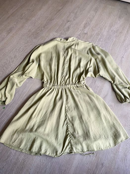 rochie ZARA cu maneci bufante
