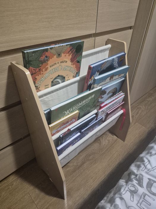 Органайзер за детски книжки - KidKraft- бежов