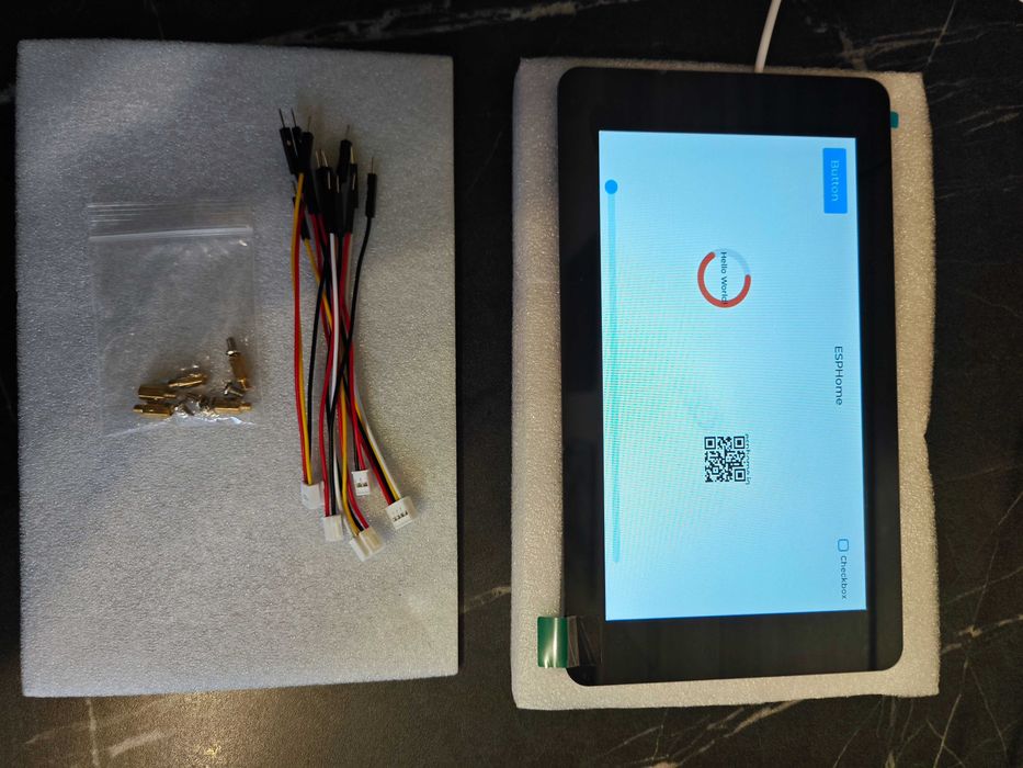 Waveshare ESP32-S3-Touch-LCD-7,afișaj IPS 800 × 480,Capacitive Touch,16MB Flash and 8MB PSRAM