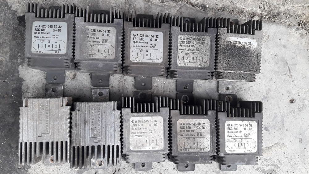 Airbag модул и модул за ел. перка Mercedes