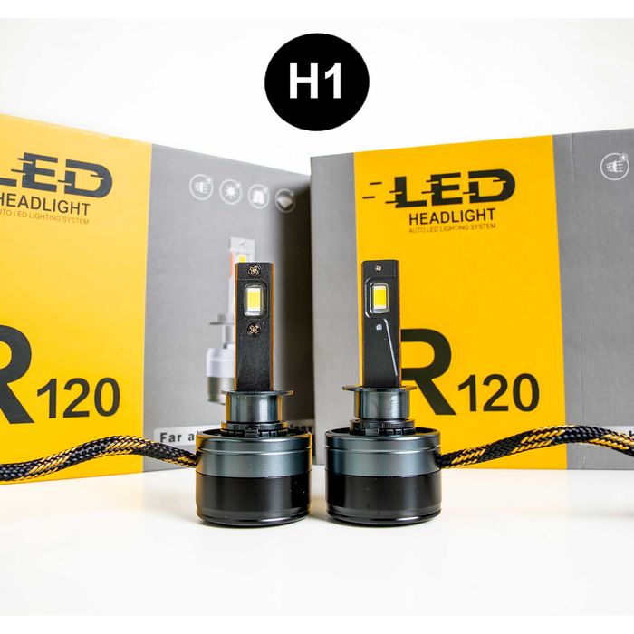 120W Комплект LED Крушки H1 H4 H7 H8 H9 H11 HB3 HB4