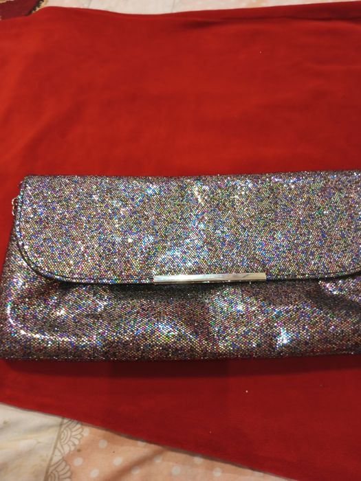 Клатч новый с блесками