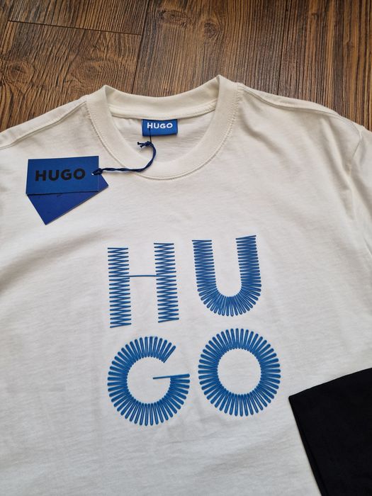 Страхотна мъжка тениска HUGO BOSS  размер S M L XL 2XL