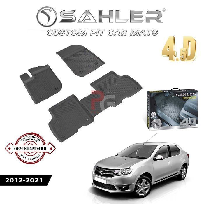 Set presuri pentru Dacia Logan (2013 - 2021), negru'