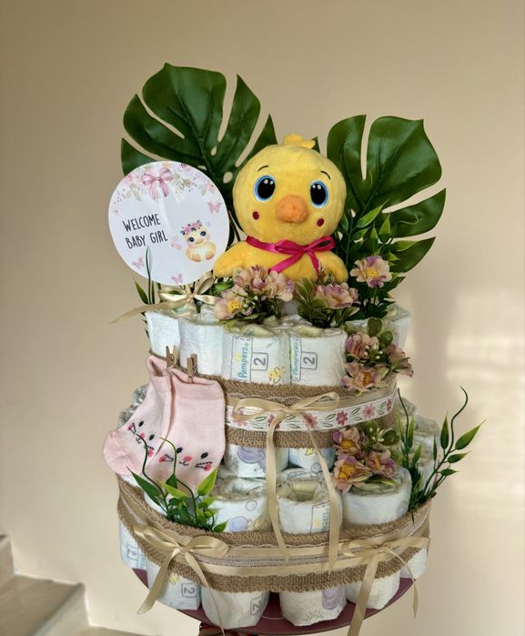 Торта от памперси