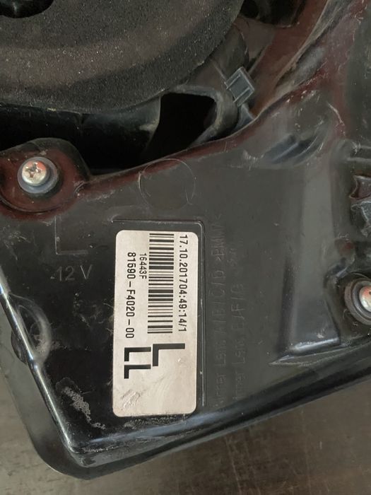 Stop stanga led pe haion Toyota C HR an 2016-2023