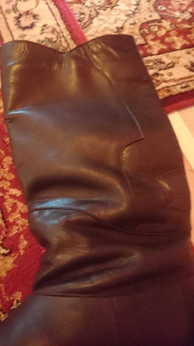 Cizme piele lungi