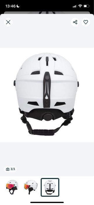 Casca ski femei nevica vali visor (noua)