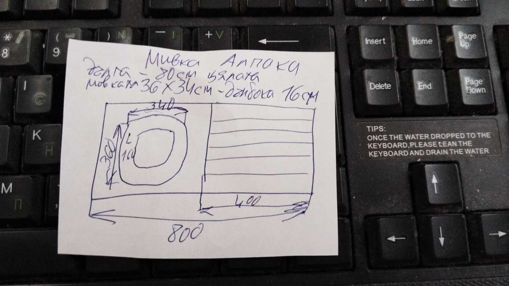 Мивка за кухня алпака с десен отточник