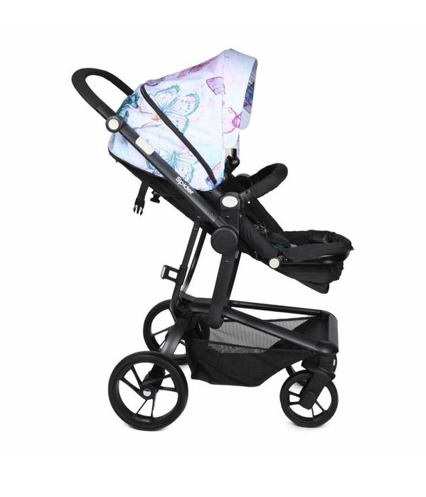 Коляска-трансформер Babyton Spider Blue 2 в 1, б/у
