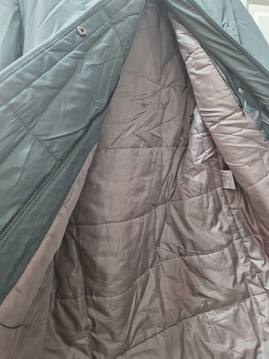 Стеганка плащ, женская