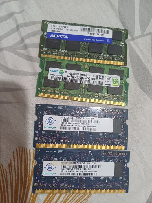 Rami laptop ddr 3