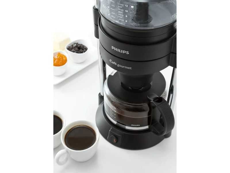 Кафемашина за Шварц Кафе Philips Café Gourmet HD5405/60, Черна
