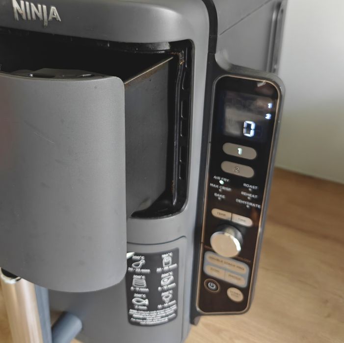 Friteuza cu aer cald Ninja Double Stack XL SL400, 9.5l, 2470W