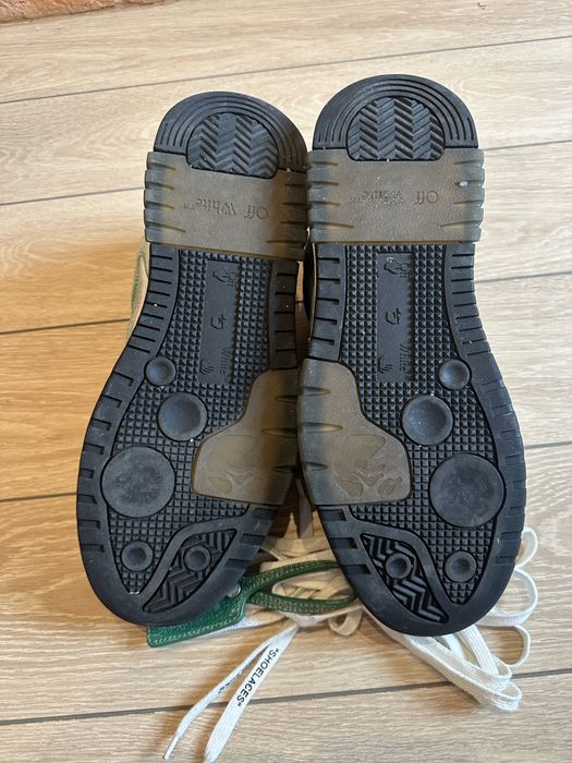 Adidasi Off White Out Of Office Leather Green