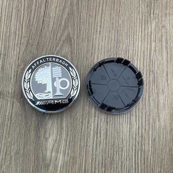 Чисто нови 4 бр. капачки за джанти мерцедес 75/65мм