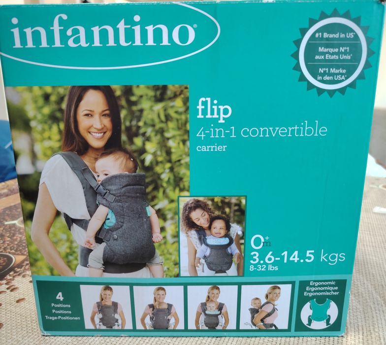 НОВО  бебешко кенгуру Infantino