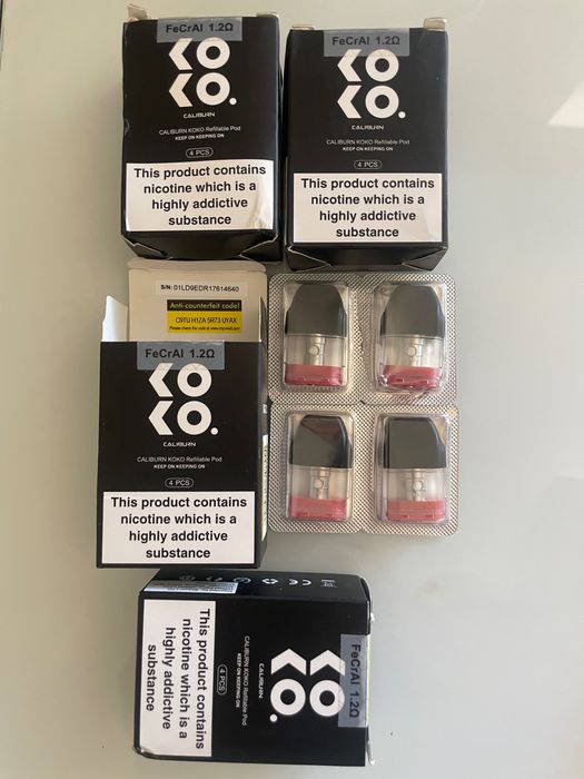 POD/rezerva Koko Caliburn reincarcabil/a