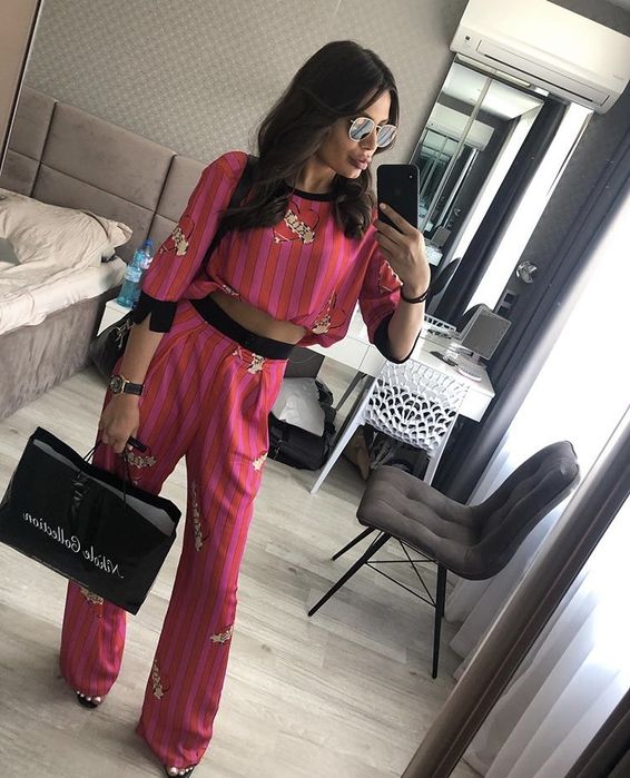Nikole collection сатениран сет комплект от две части