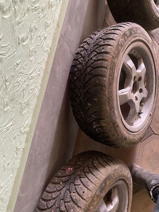 Зимний балон с дисками