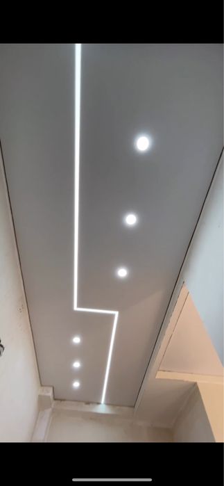 Натяжные потолки за 1 300 теңге