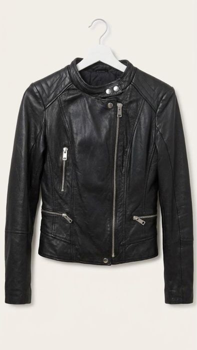 Jacheta piele naturala Bershka