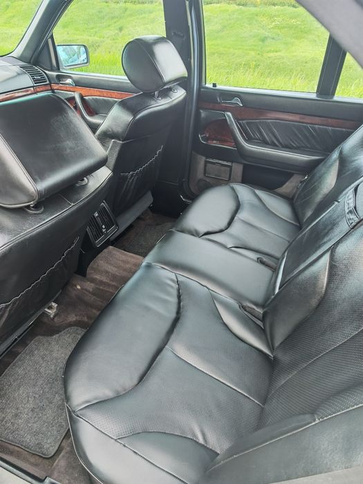 Mercedes S 280 W140 balena automat, piele, mahon, geamuri duble