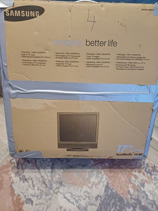 Monitor LCD Samsung 741MP 17" TV & Monitor Computer