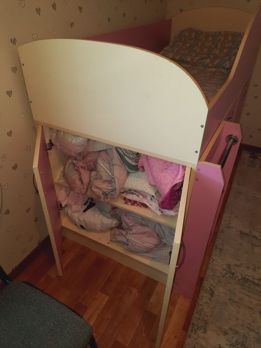 Кровать - чердак - комод детская