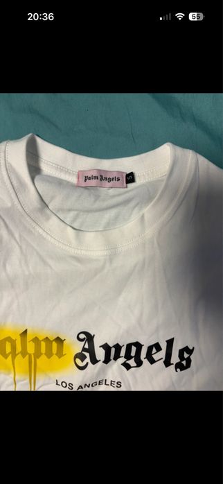 Vand compleu palm angels galben