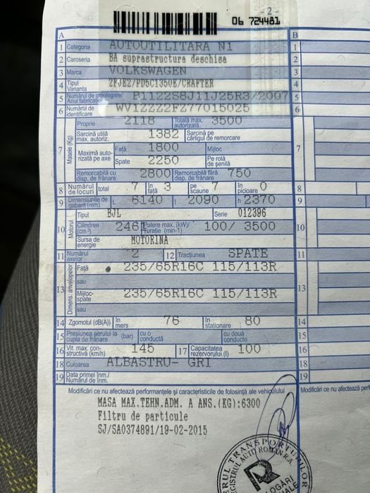 Vand Volkswagen krafter