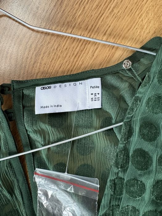 ASOS DESIGN Mini Рокля Зелена - Размер EU 36