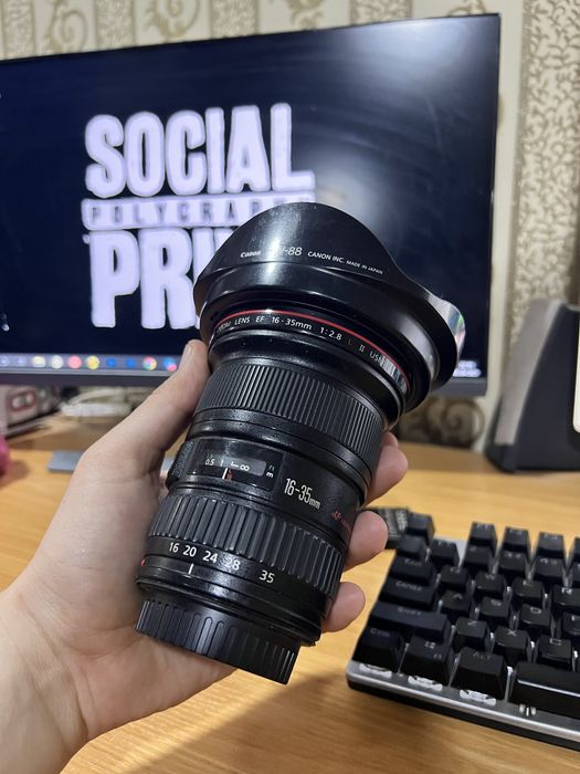 Canon 16-35mm f2.8 ll L USM sotiladi