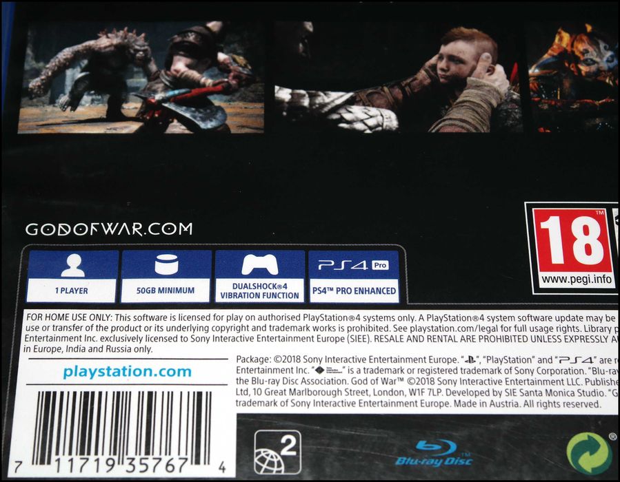 God of War PS4 PlayStation 4