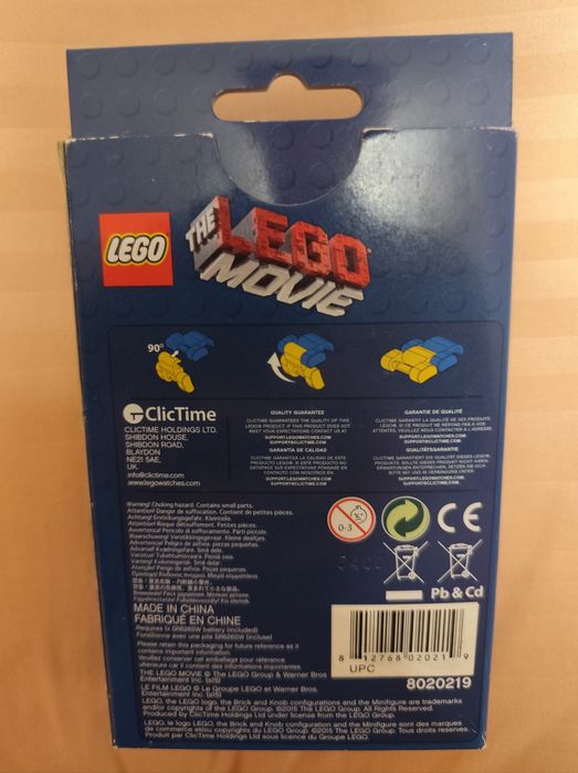 Ceas construibil LEGO Movie 2 Emmet