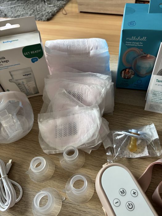 С гаранция! Двойна електрическа помпа за кърма Canool Milkshell