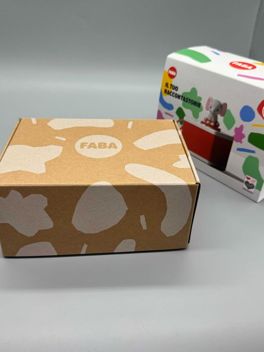 FABA детски аудио разказвач със слончето Ele, компект -италиански език