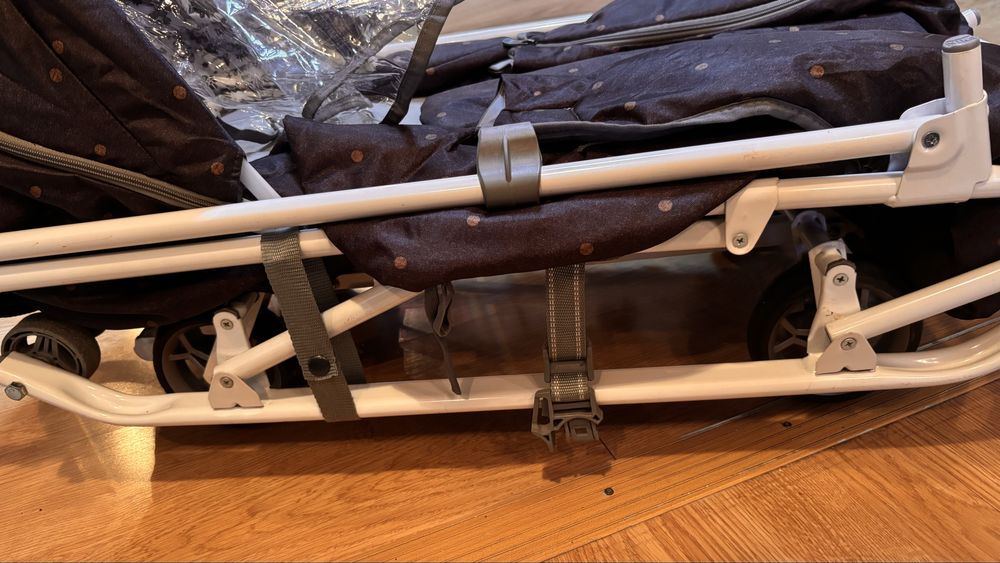 Санки коляска на колесах