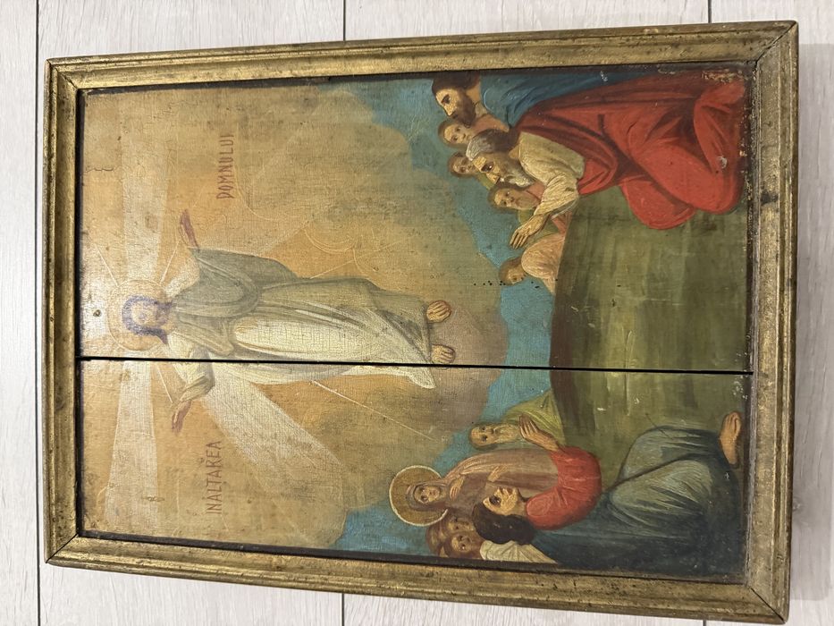 Vand Icoana de colectie cu 2 FEȚE