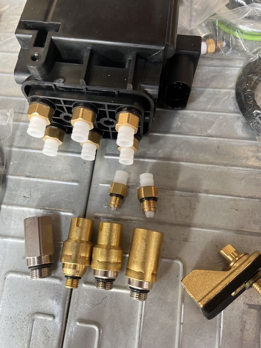 Bucsa perna aer supapa compresor burduf telescop bloc valve vw audi