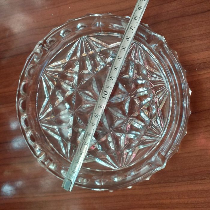 Хрустальная пепельница советская