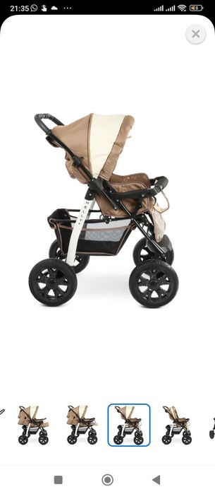 Коляска трансформер Babyton Melly Brown