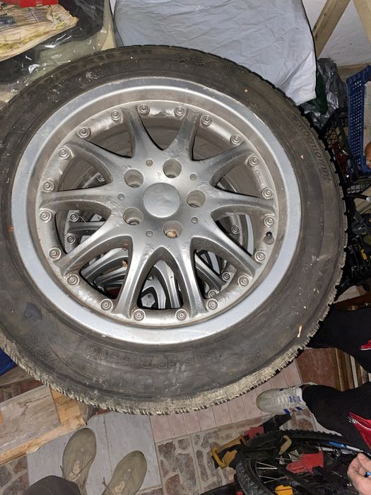 ОФЕРТА! 16 цола джанти с гуми – 3 здрави + 1 за ремонт