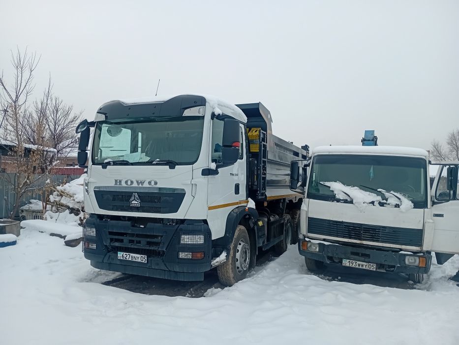 Доставка щебень песок глина вывоз мусора, асфальт . Самосвал Алматы ,