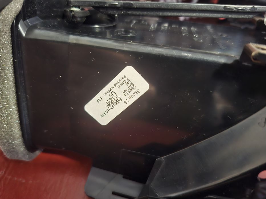 Grile aer și ornament bord Fabia 3 și 3 facelift